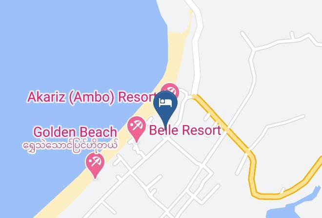 Pathein - Diamond Hotel Maps