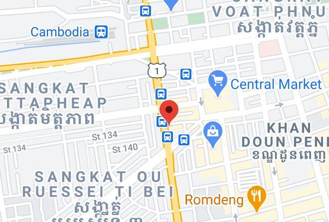 Doun Penh - Diamond Hotel Maps
