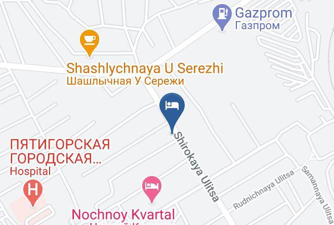 Pyatigorsk - Diamond Hotel Maps