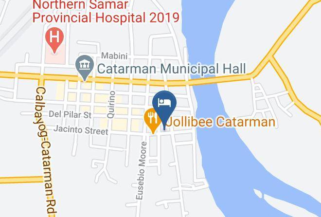 Northern Samar - Diamond Hotel & Restobar Maps