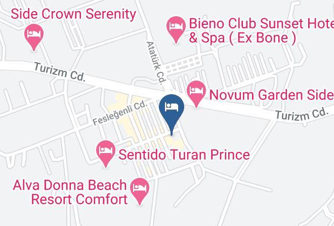 Diamond Premium Hotel & Spa Hotel Map