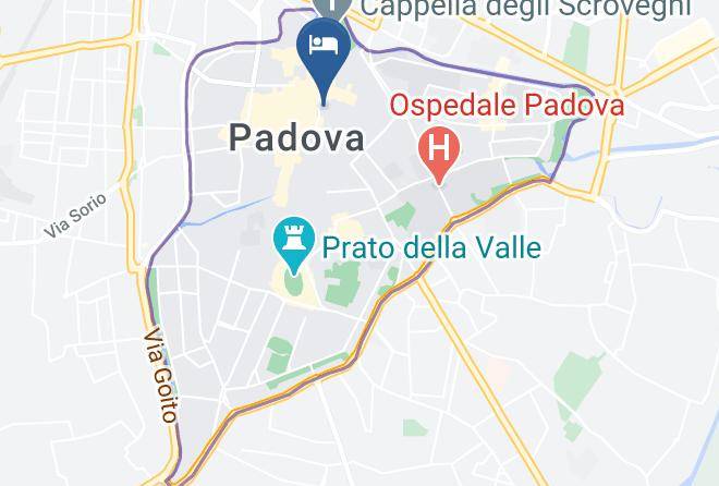 Padua - Diamond Hotels Srl Maps