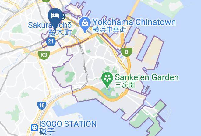 Yokohama City Naka Ward - Diamond Kamakura Bettei Society Maps