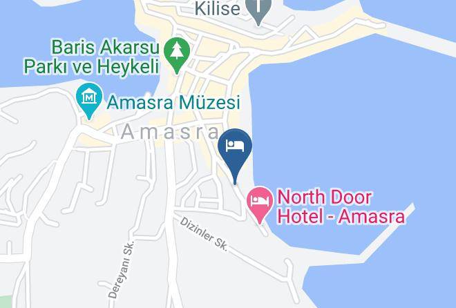 Amasra - Diamond Liman Hotel Maps