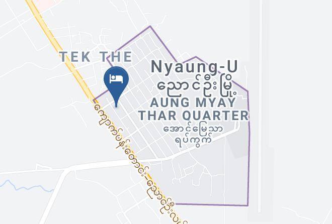 Nyaung U - Diamond Lion Hotel Maps