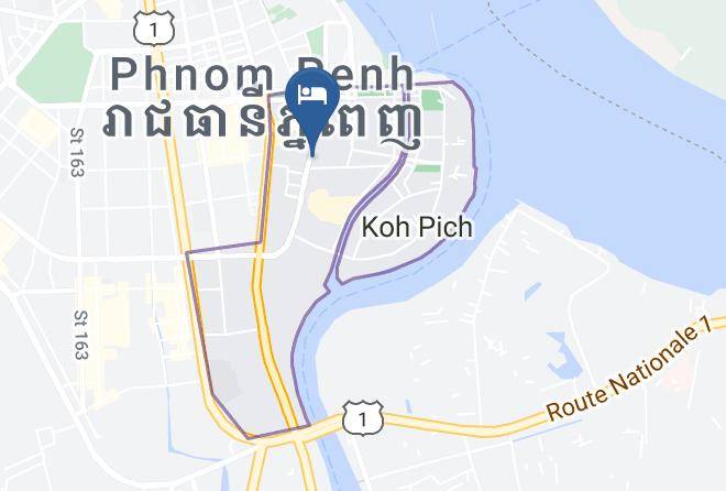 Chamkar Mon - Diamond Palace Hotel Maps
