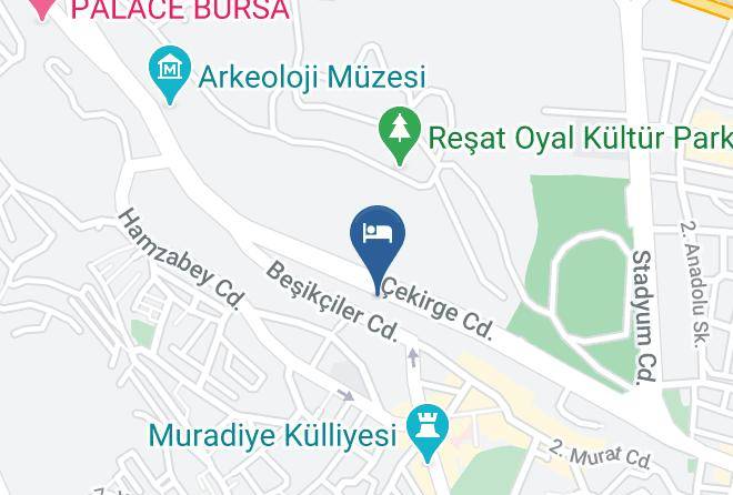 Osmangazi - Diamond Palace Rezidans Bursa Maps