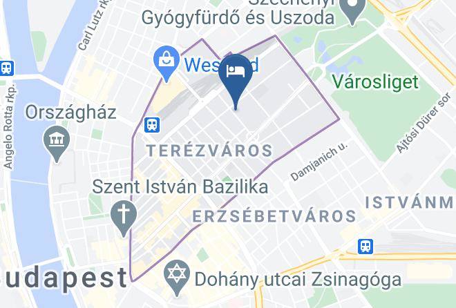 Budapest Terezvaros - Diamond Residence Maps