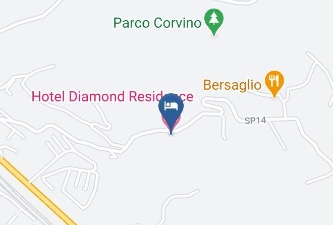 Cosenza - Hotel Diamond Residence Maps