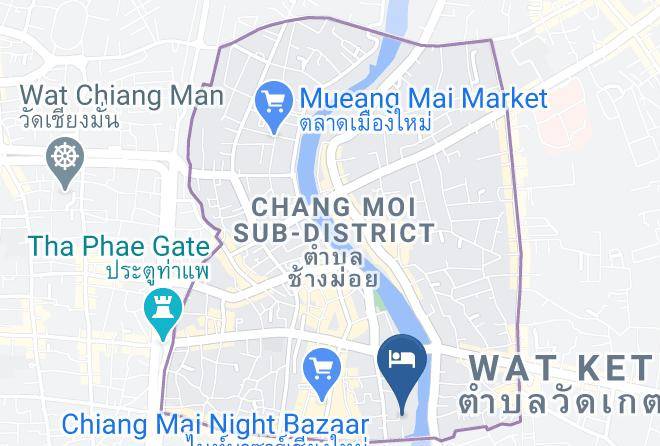 Amphoe Mueang Chiang Mai - Diamond Riverside Hotel Maps