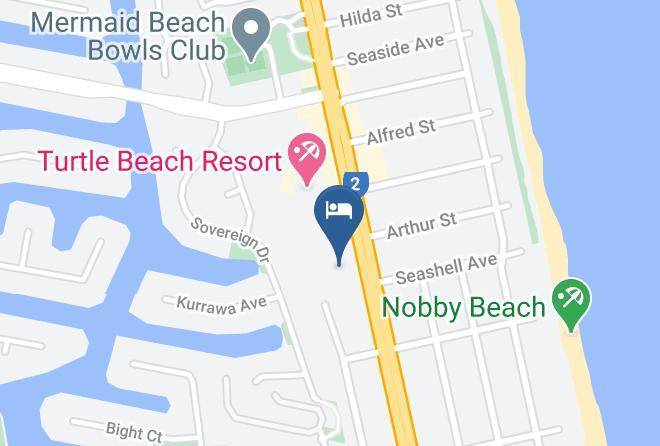 Gold Coast - Diamond Sands Resort Maps