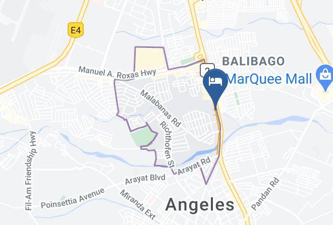 Pampanga - Diamond Spring Hotel Maps