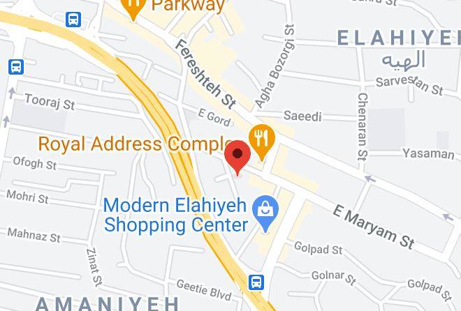 Tehran - Diamond Tehran Maps