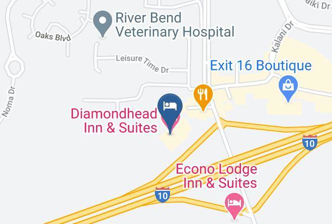 Hancock - Diamondhead Inn & Suites Maps