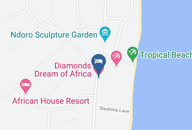 Kilifi - Diamonds Dream Of Africa Maps