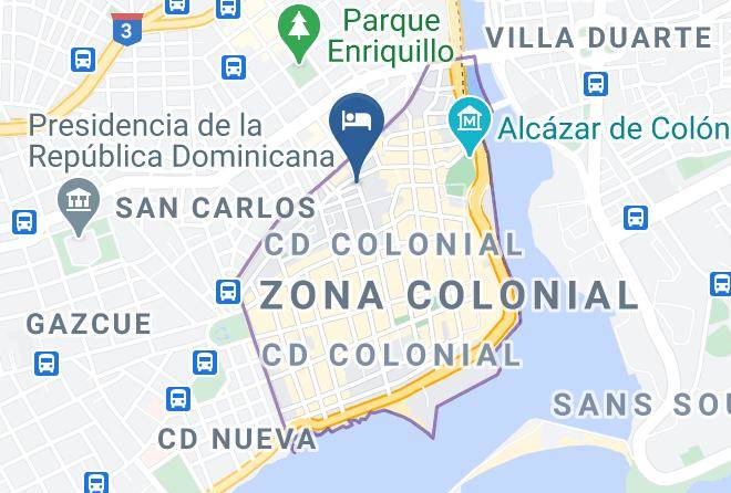 Santo Domingo De Guzman - Diamonds Hotel Boutique Maps