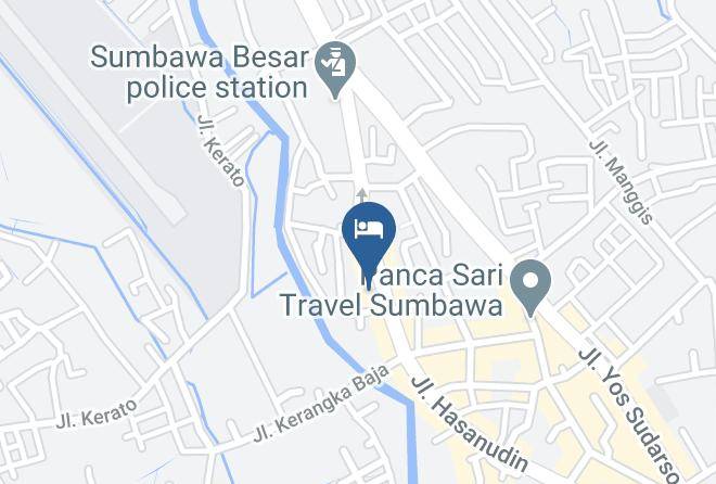 Sumbawa - Dian Hotel Maps