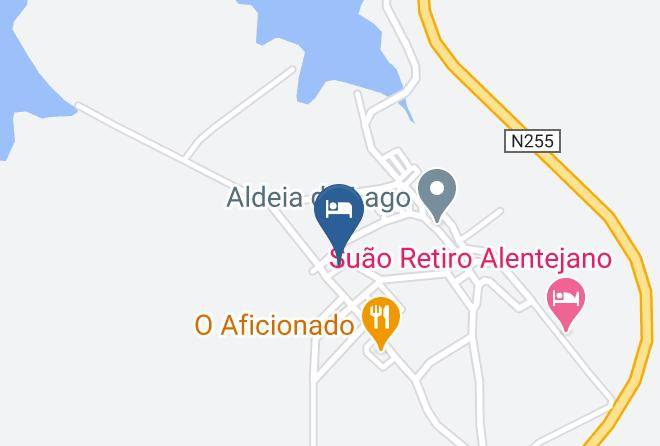 Portel - Di&ana Alojamento Amieira Maps