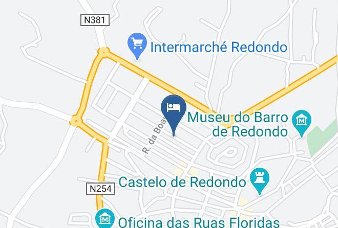 Redondo - Di&ana Alojamento Redondo Maps