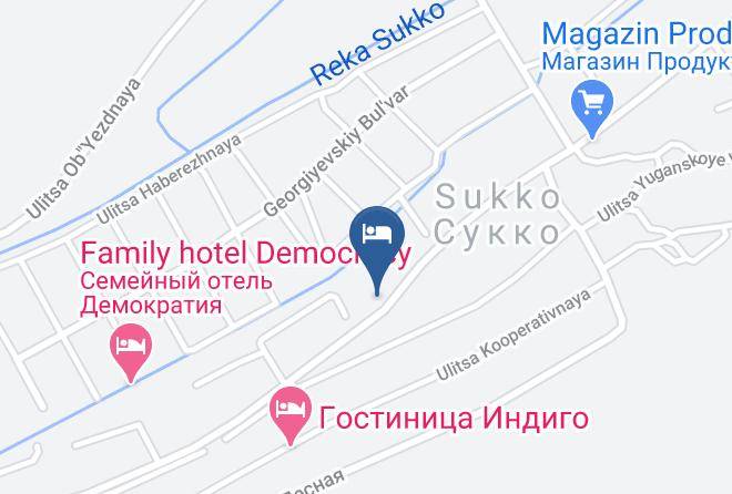 Anapa - Diana Hotel Maps