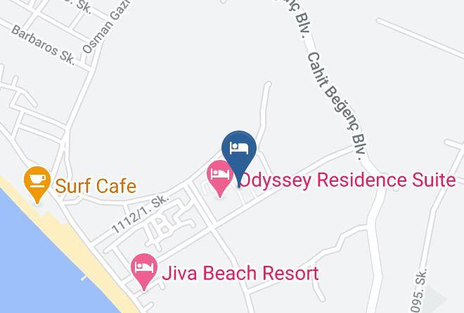 Fethiye - Diana Residence Maps