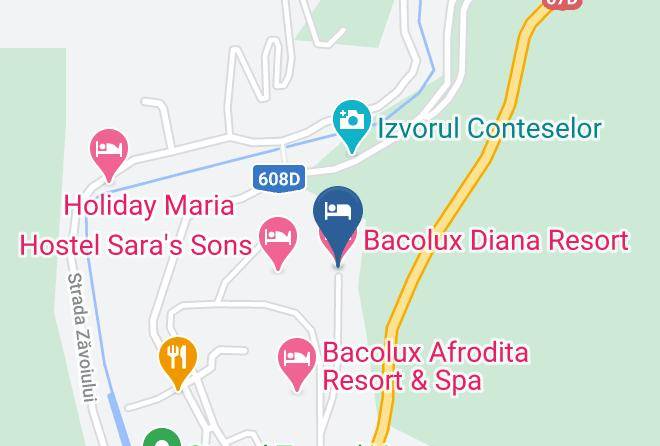 Baile Herculane - Diana Resort Maps