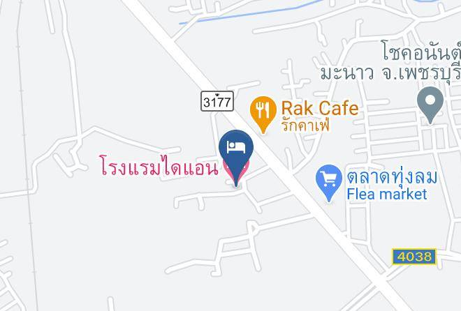 Amphoe Mueang Phetchaburi - Diane Hotel Maps