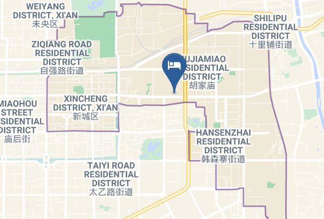 Xi An - Dianjian Hotel Maps
