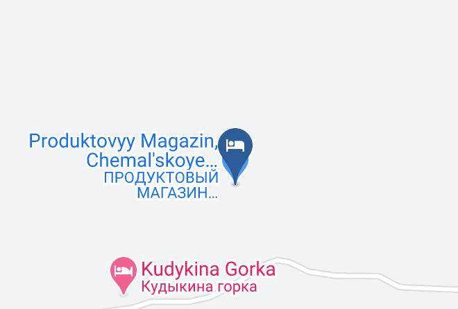 Chemalsky District - Diapazon Baza Otdykha Maps