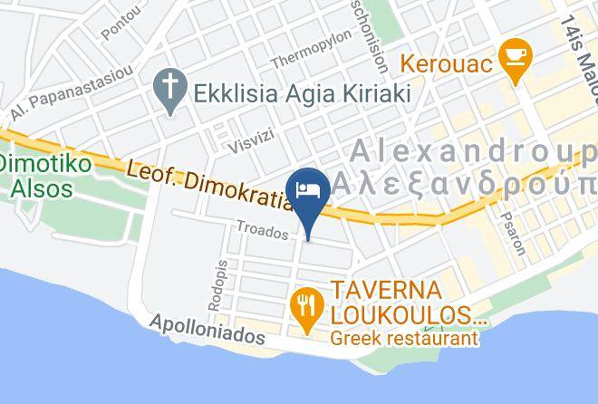 Evros - Dias Hotel Maps