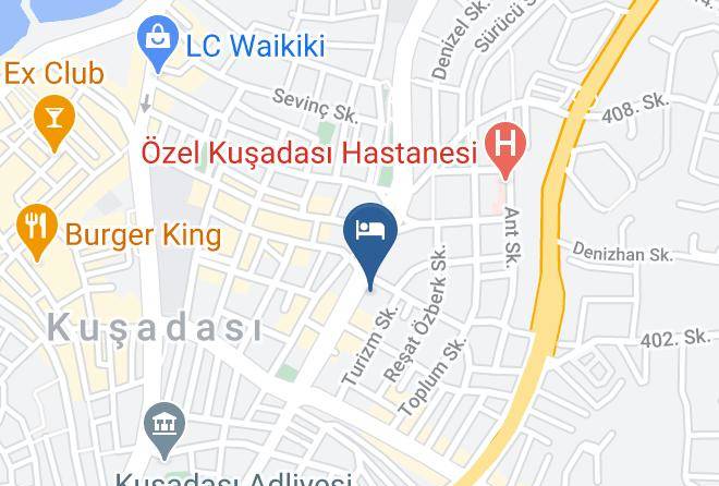 Kusadasi - Hotel Dias Maps