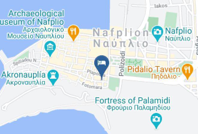 Argolis - Dias Boutigue Hotel Nafplio Maps
