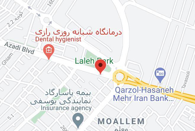 Shahreh Kord - Diba Hotel Maps