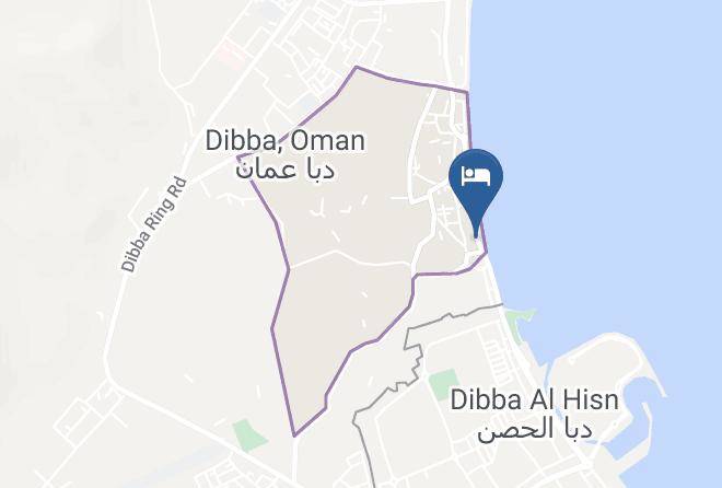 Dibba sea view by jannah map