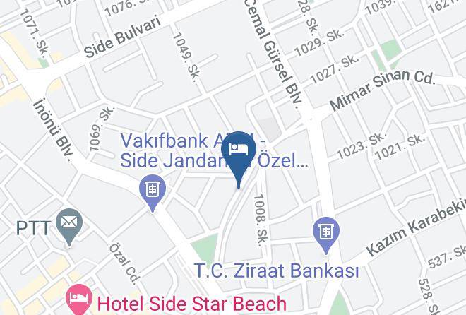 Manavgat - Dickman Elite Hotel Maps