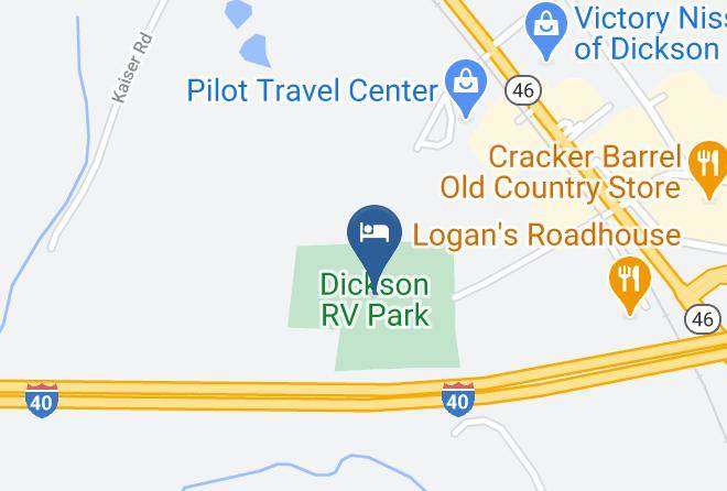 Dickson - Dickson Rv Park Maps