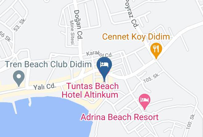 Didim - Delta Otel Altinkum Didim Maps