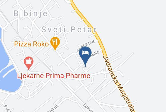 Bibinje - Didovi Dvori Maps