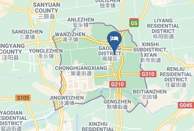 Xi An - Didu Mingzhu Boutique Hotel Maps