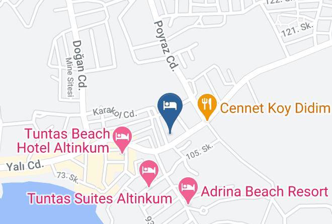 Didim - Didyma Apollon Otel Maps