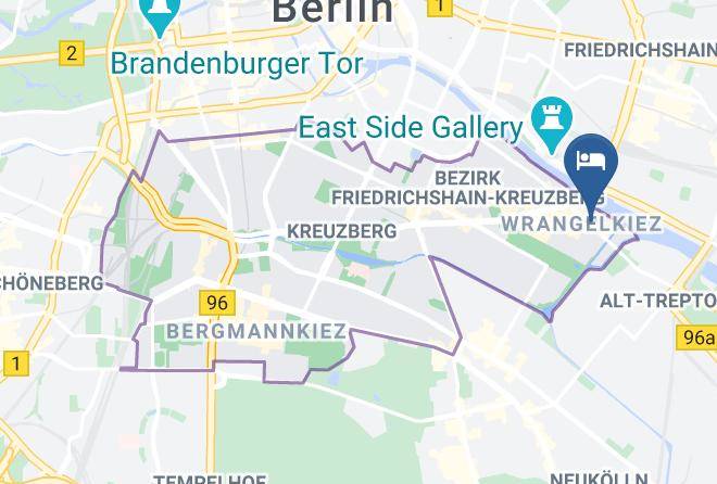 Die Fabrik Hotel Map