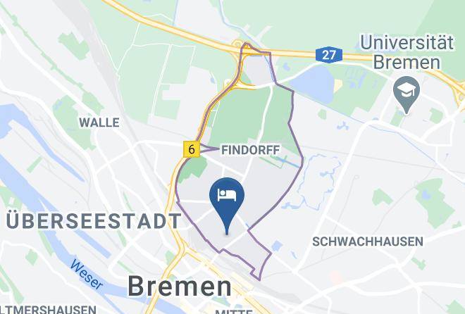 Stadt Bremen - Die Ferienwohnung In Der City Maps