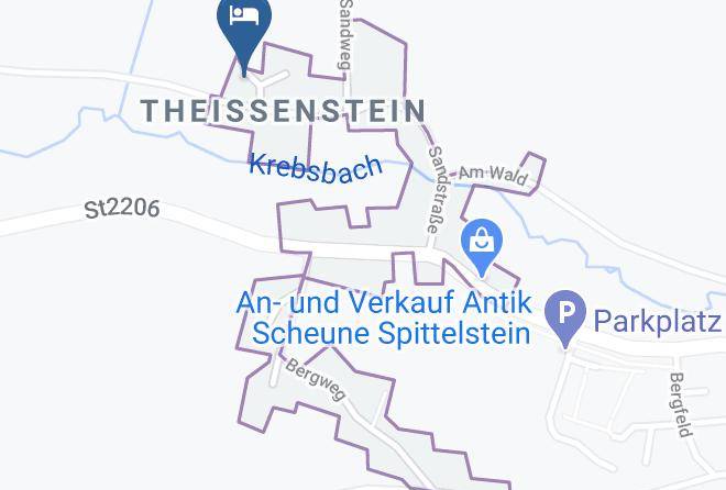 Die Fewo Spittelstein Map
