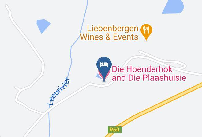 Overberg - Die Hoenderhok And Die Plaashuisie Maps