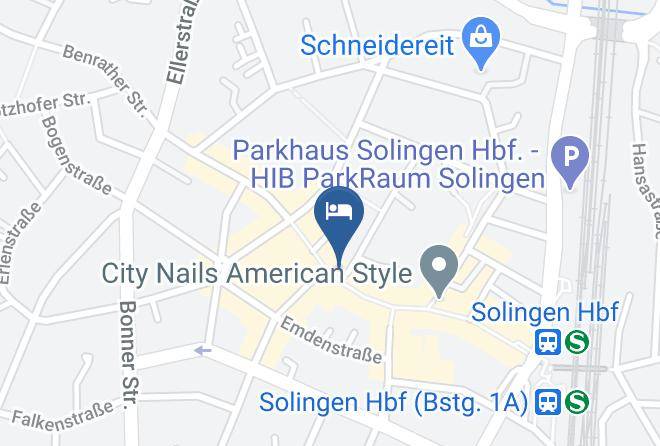 Solingen - Die Hotelalternative Maps