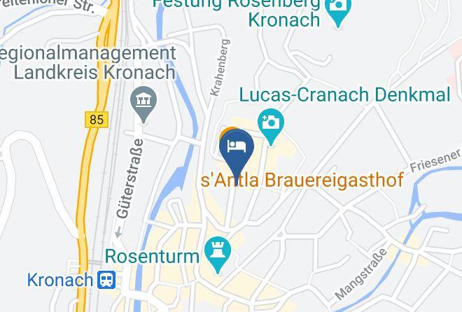 Kronach - Stadthotel Pfarrhof Maps