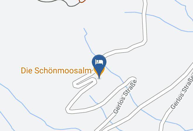 Zell Am See - Die Schonmoosalm Maps