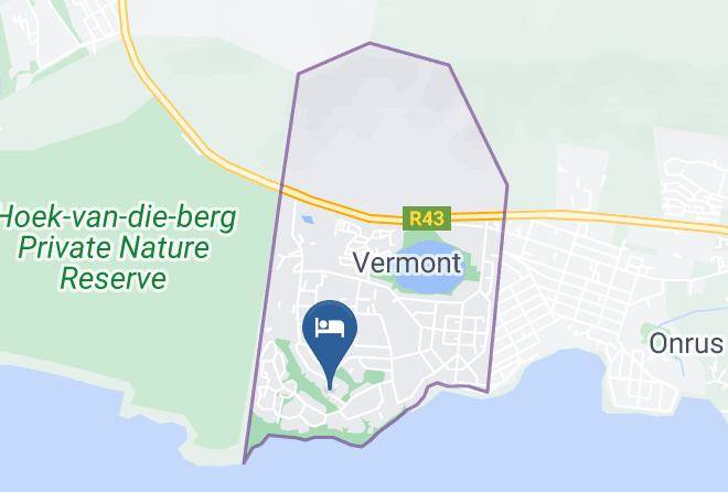 Overberg - Die Seemeeue Bed And Breakfast Maps
