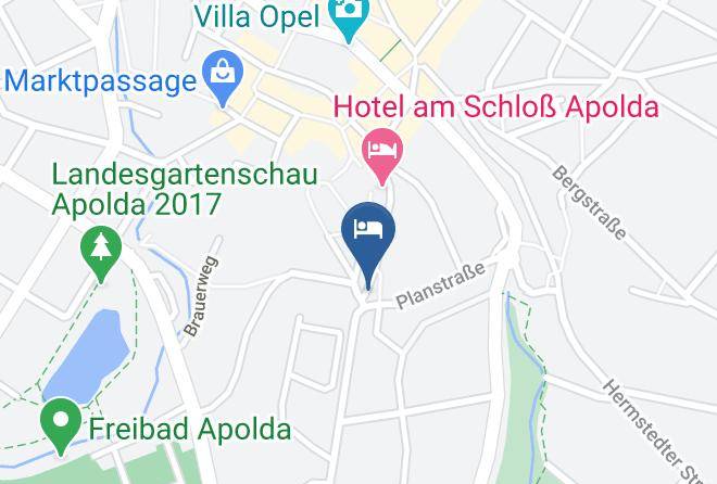 Weimarer Land - Die Taverne Apolda Hotel & Pension Maps