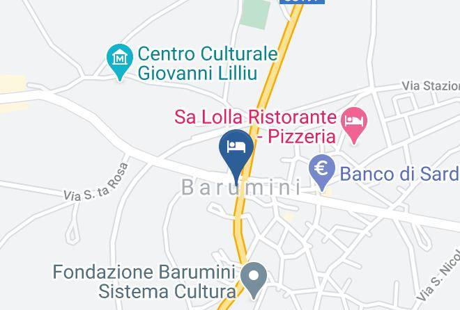 Province Of South Sardinia - Diecizero Affittacamere Maps